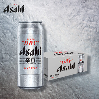 朝日Asahi朝日啤酒（超爽生）10.9度500ml*15听